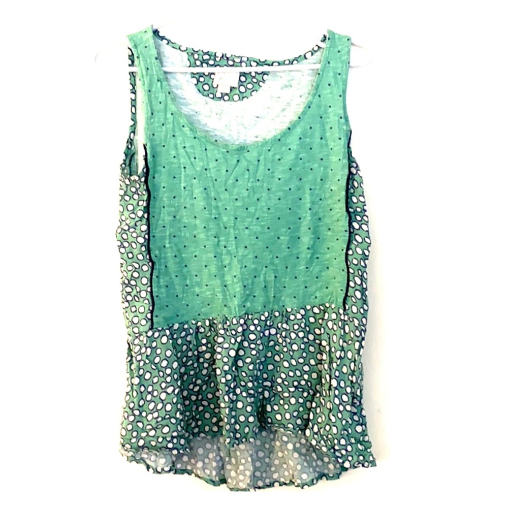 Peplum Anthropologie Blouse - Size S